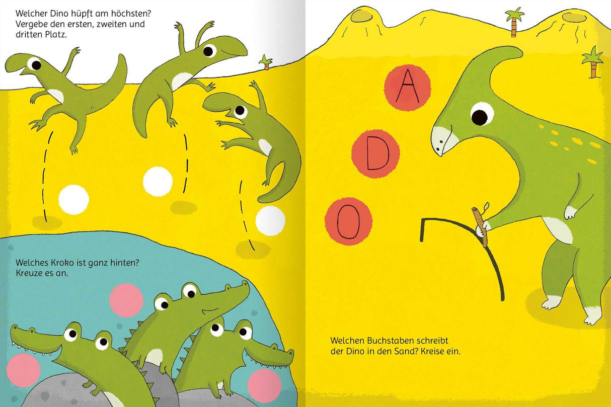 Lustige Dino-Rätsel