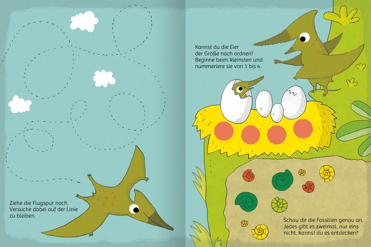 Lustige Dino-Rätsel