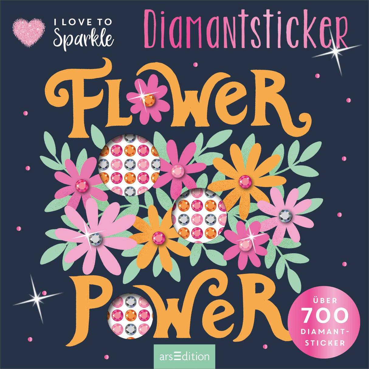 I Love to Sparkle – Flower-Power