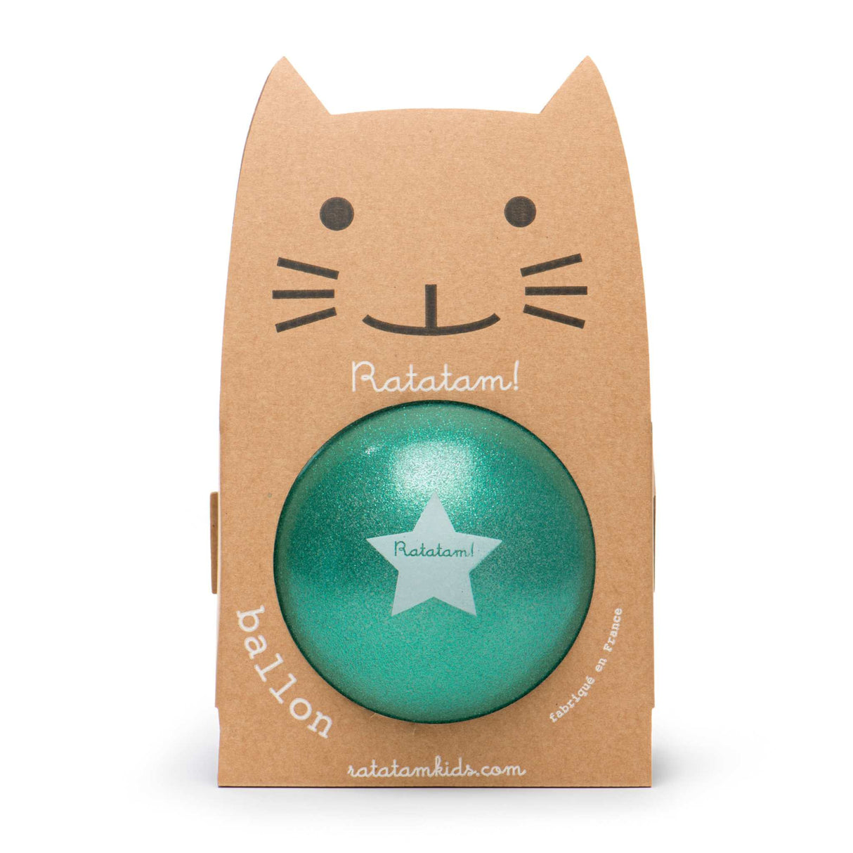 Glitter Ball grün (15 cm)