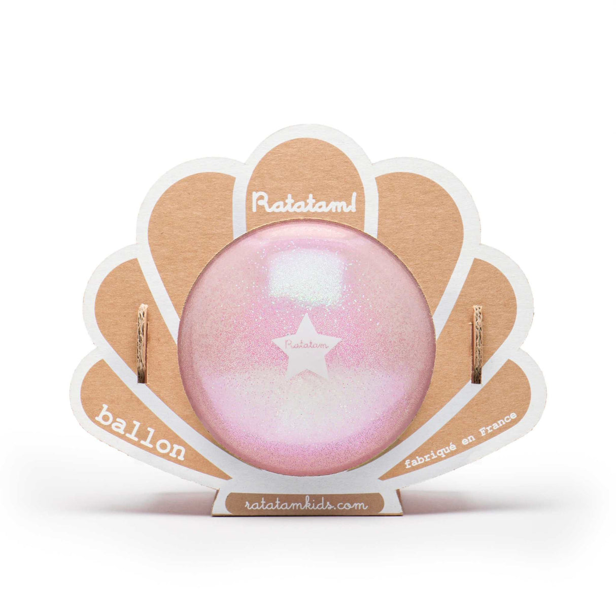 Ball Muschel pink (10cm)