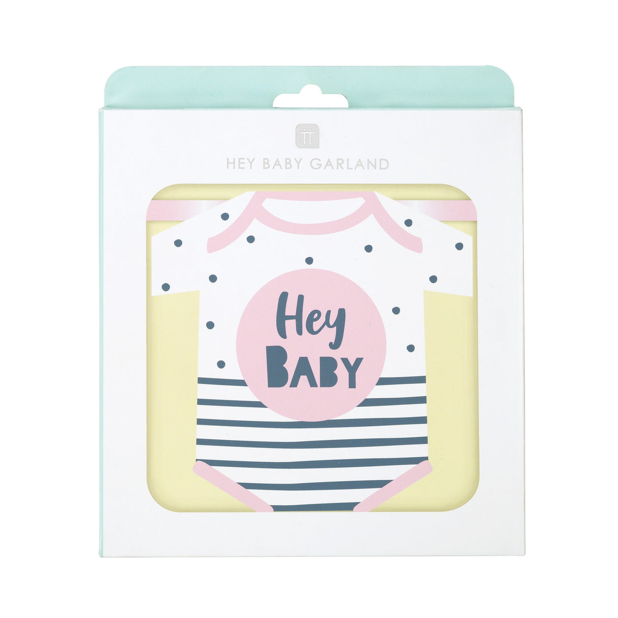 Pinke Strampler Girlande