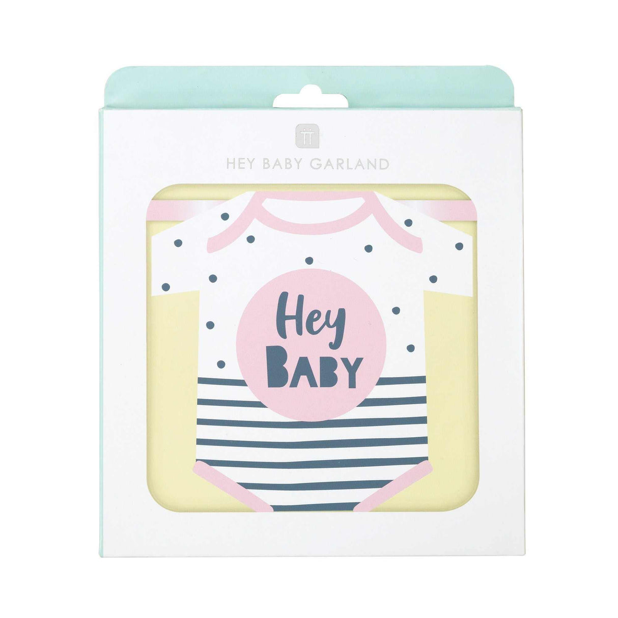 Pinke Strampler Girlande