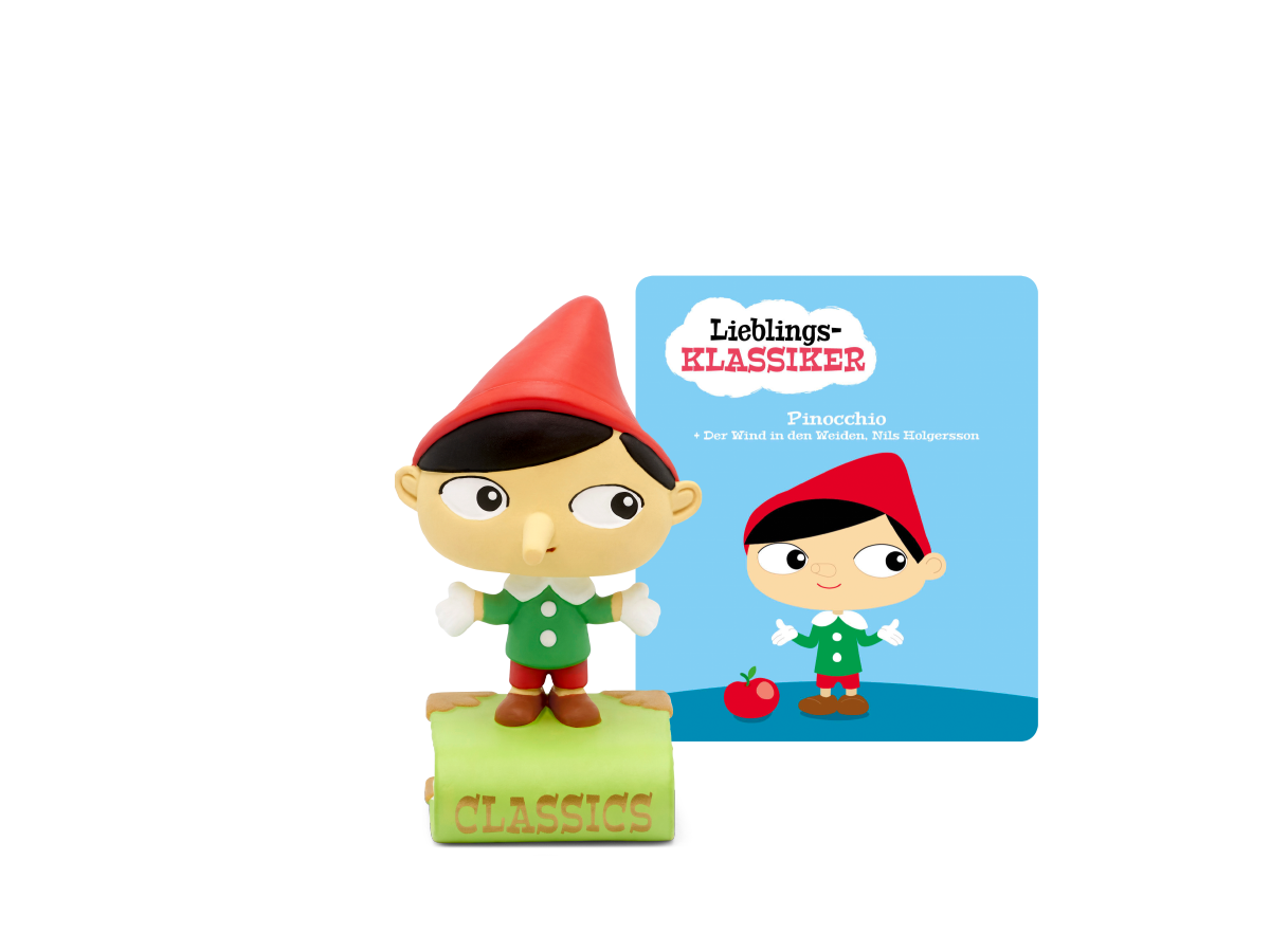 Lieblings-Klassiker Pinocchio Tonie Hörfigur für Toniebox Kinderklassiker