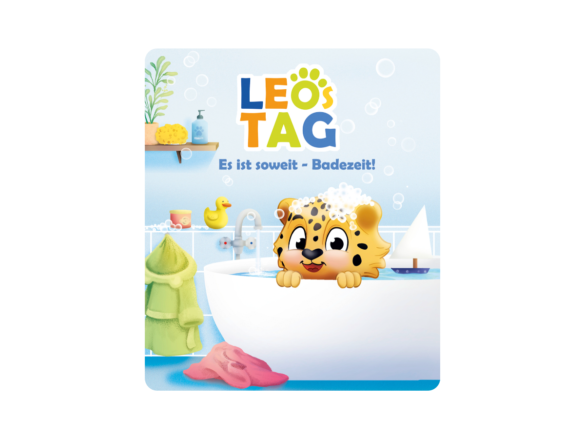 Leos Tag - es ist so weit- Badezeit!