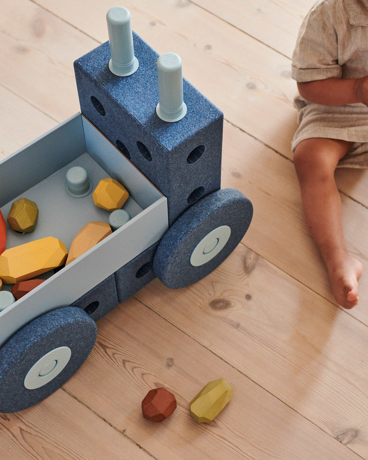 MODU 3-IN-1 Lauflernwagen/ Deep Blue