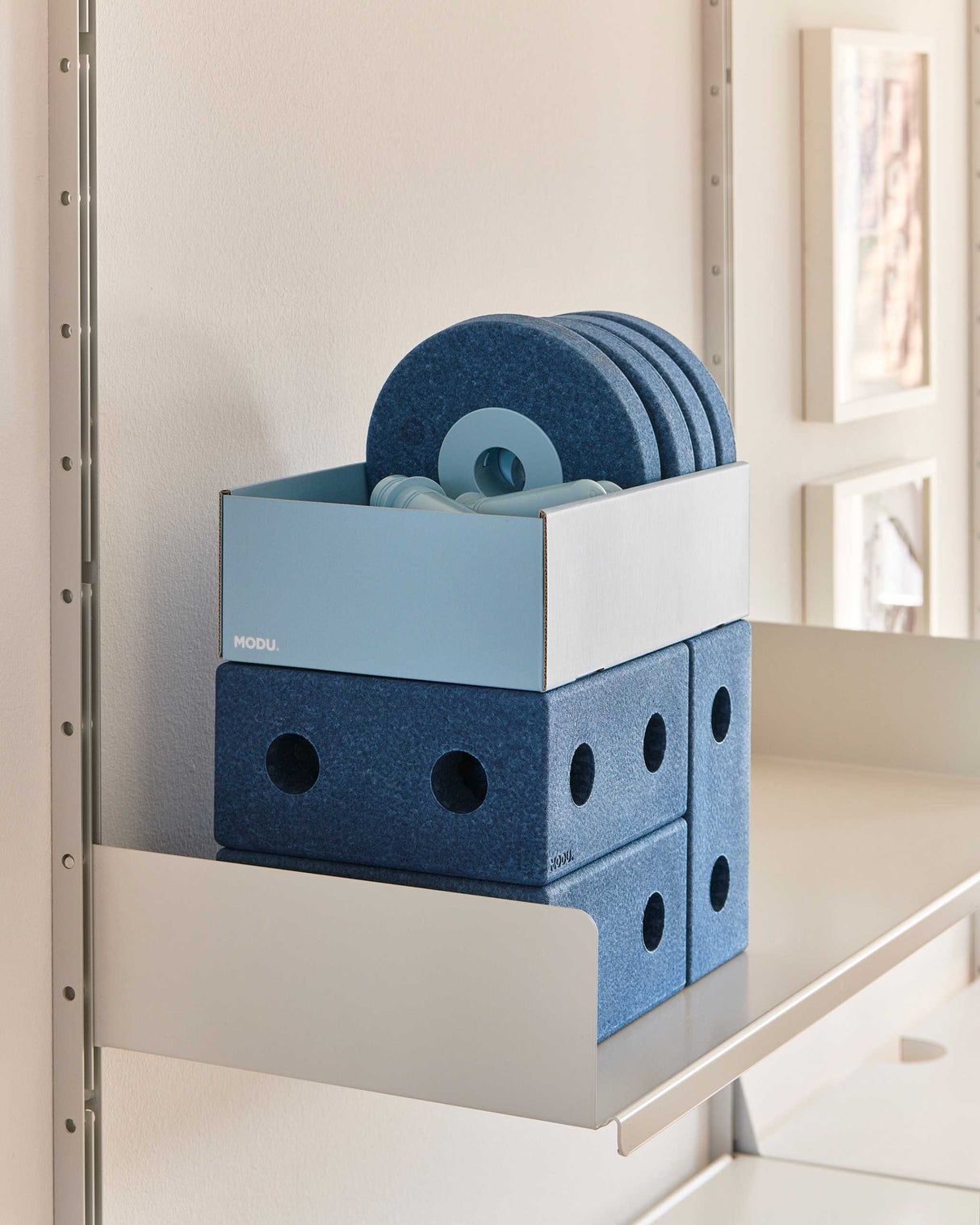 MODU 3-IN-1 Lauflernwagen/ Deep Blue