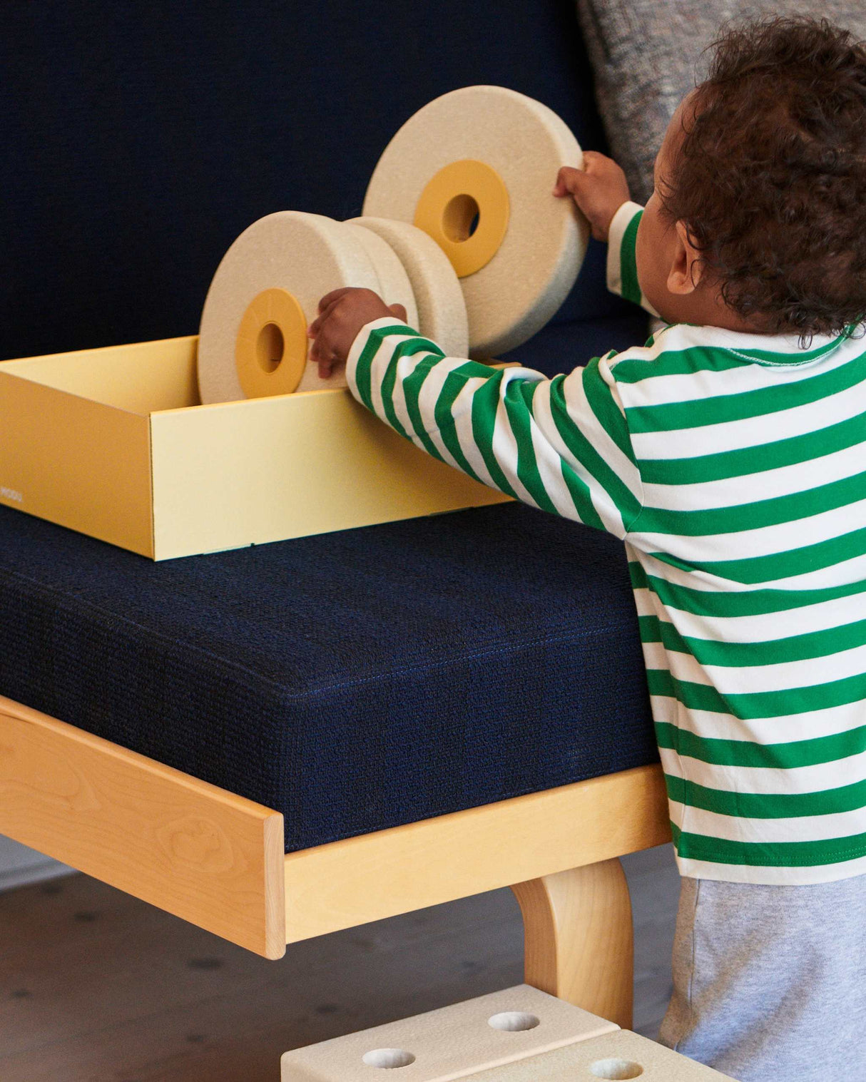 MODU 3-IN-1 Lauflernwagen/ Honey Yellow