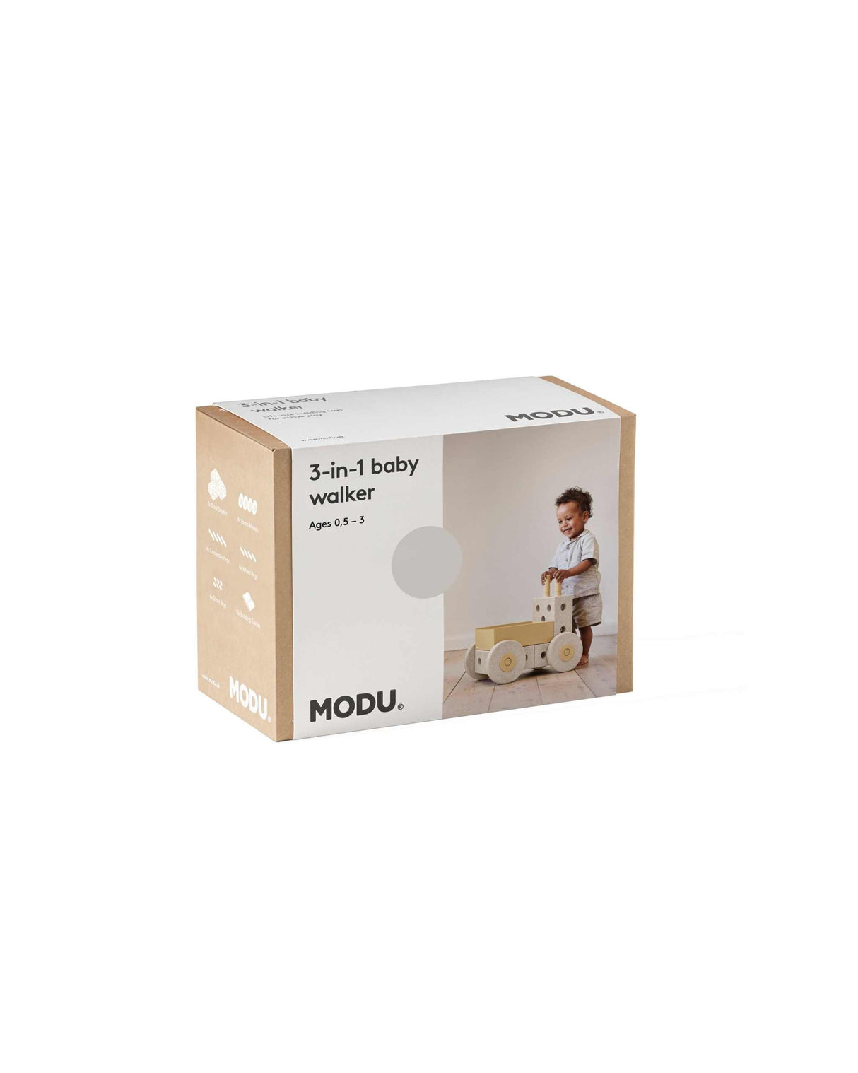 MODU 3-IN-1 Lauflernwagen/ Honey Yellow