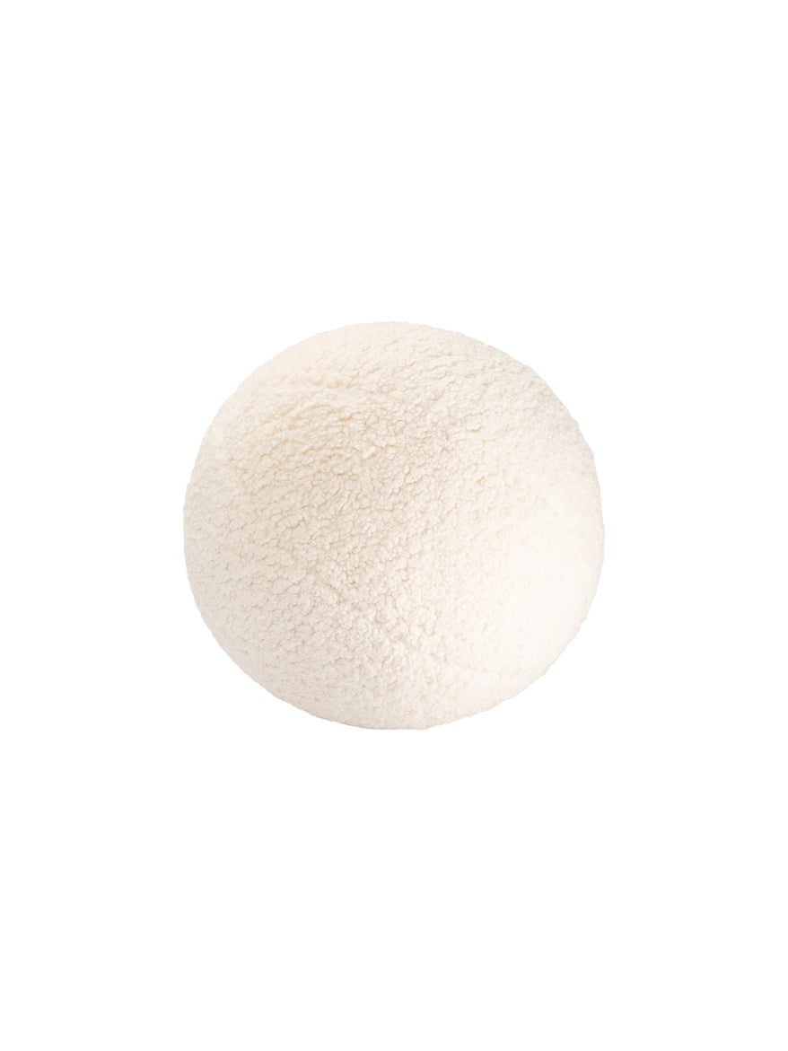 Ball Cushion/ Cream White