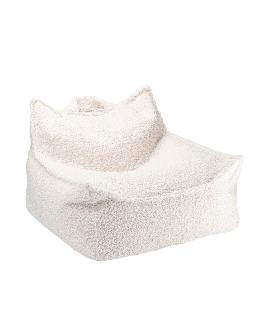 Beanbag Chair/ Cream White