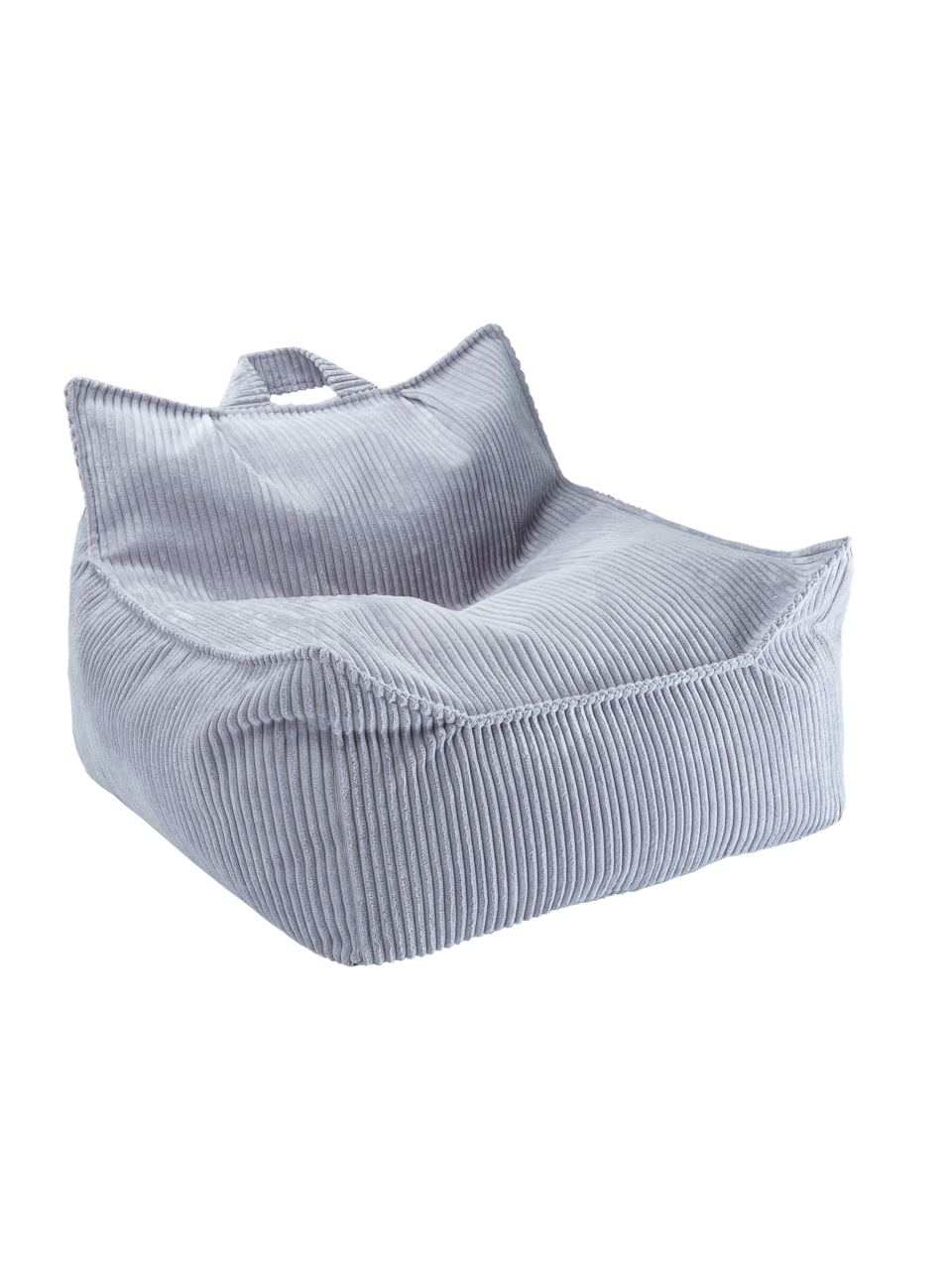 Beanbag Chair/ Blueberry Blue