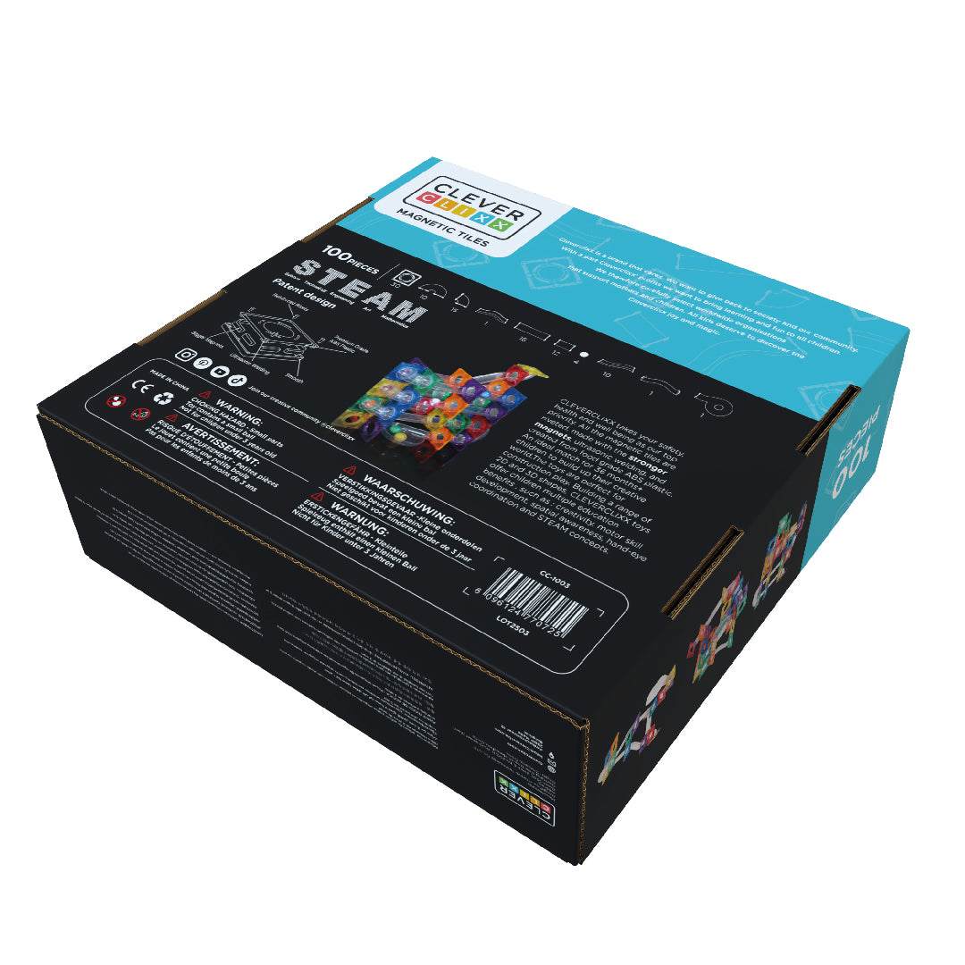 Kugelbahn mit Lichteffekt 100 Teile