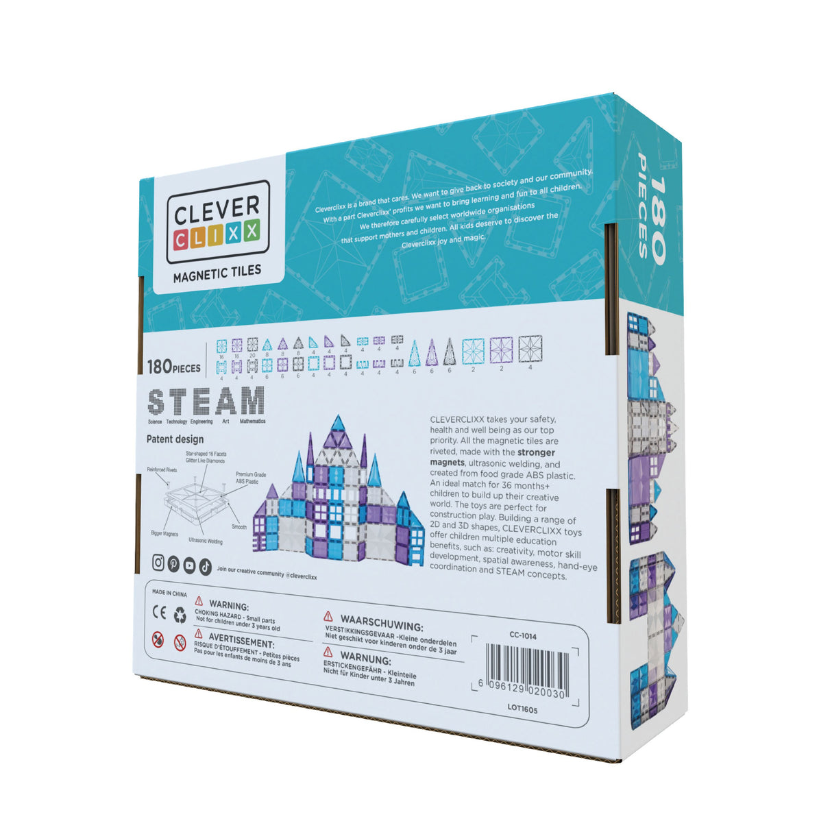 Mega-Eiskristall-Bausatz 180 Teile