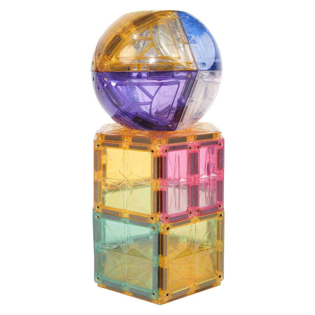 Kuppel Bausatz Pastellfarben 34 Teile