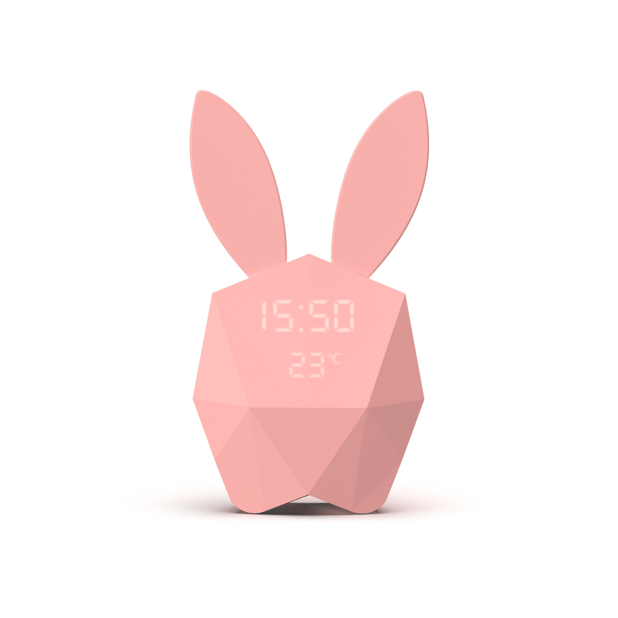 Cutie Clock Bluetooth Wecker pink
