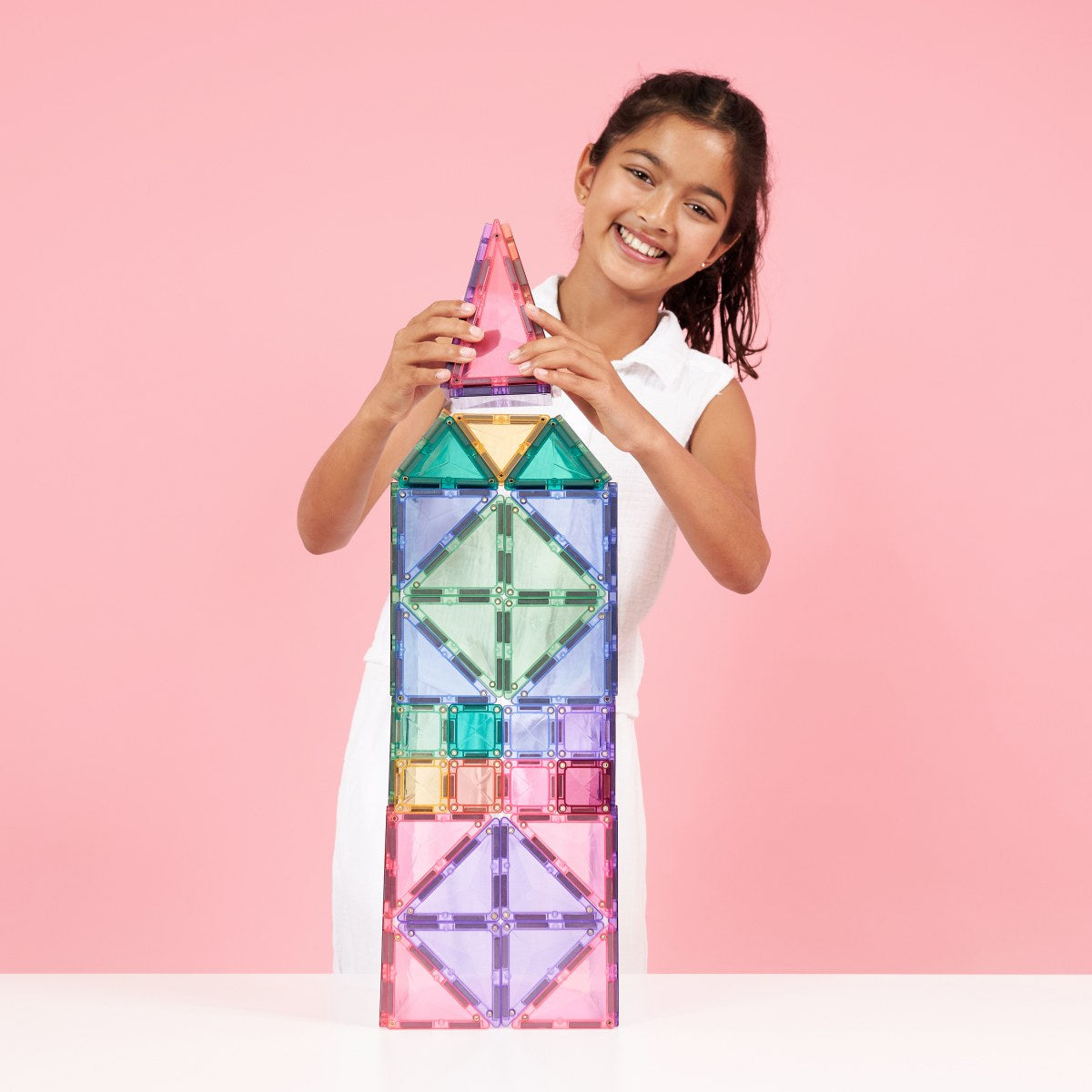 Magnetbausteine Pastel Mega Pack 202 Teile