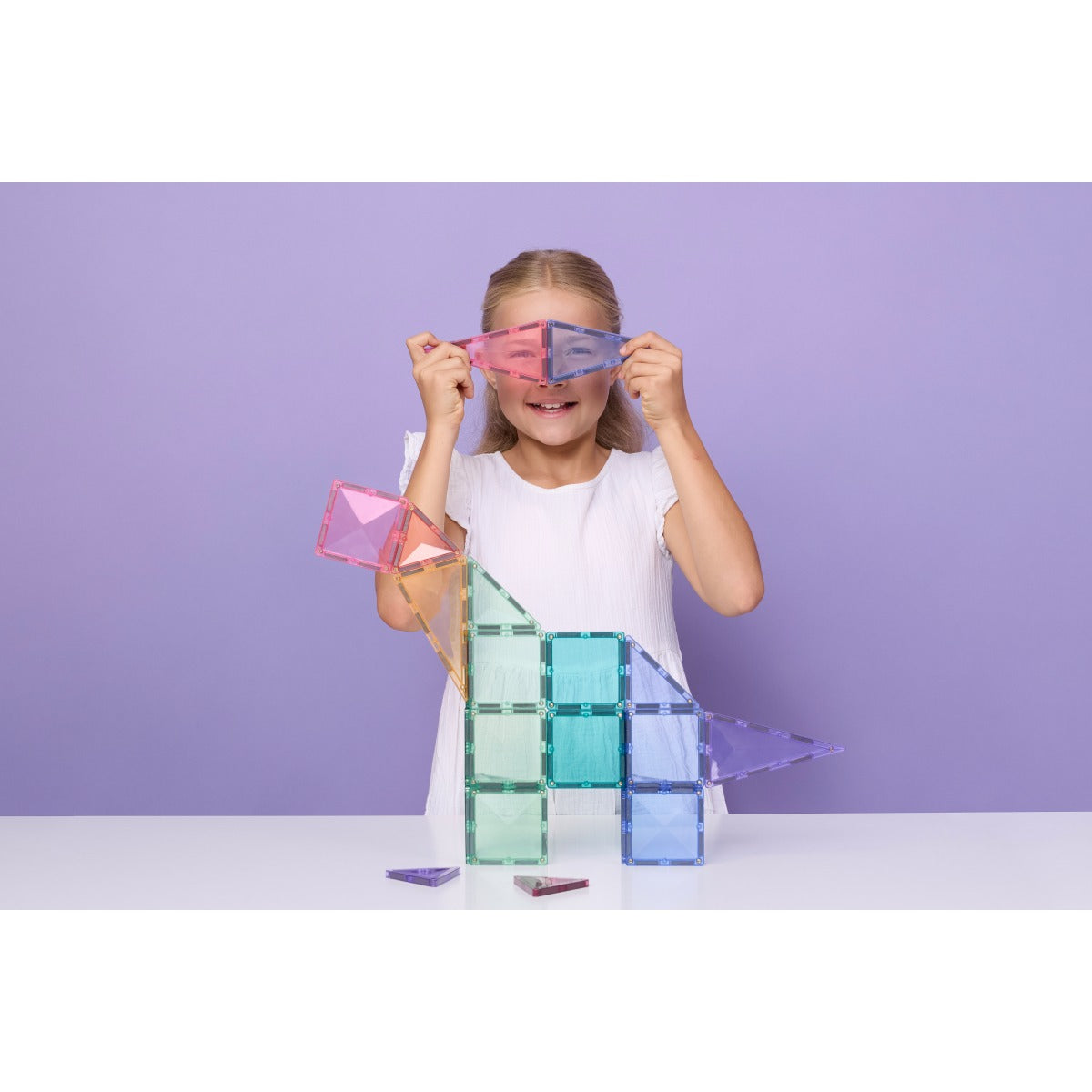 Magnetbausteine Pastel Starter Pack 56 Teile