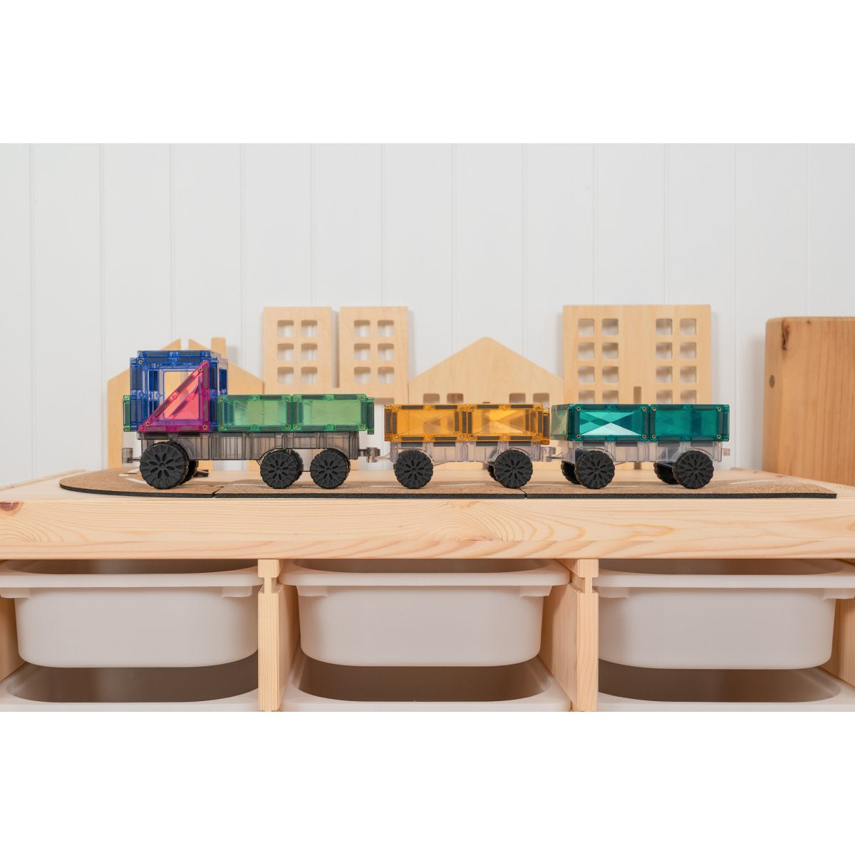 Magnetbausteine Pastel Transport Pack 50 Teile