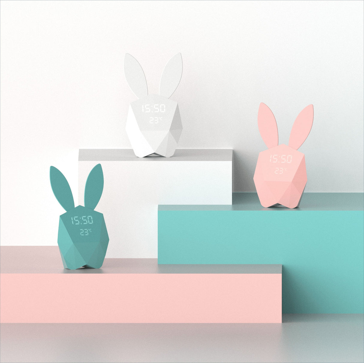 Cutie Clock Bluetooth Wecker türkis