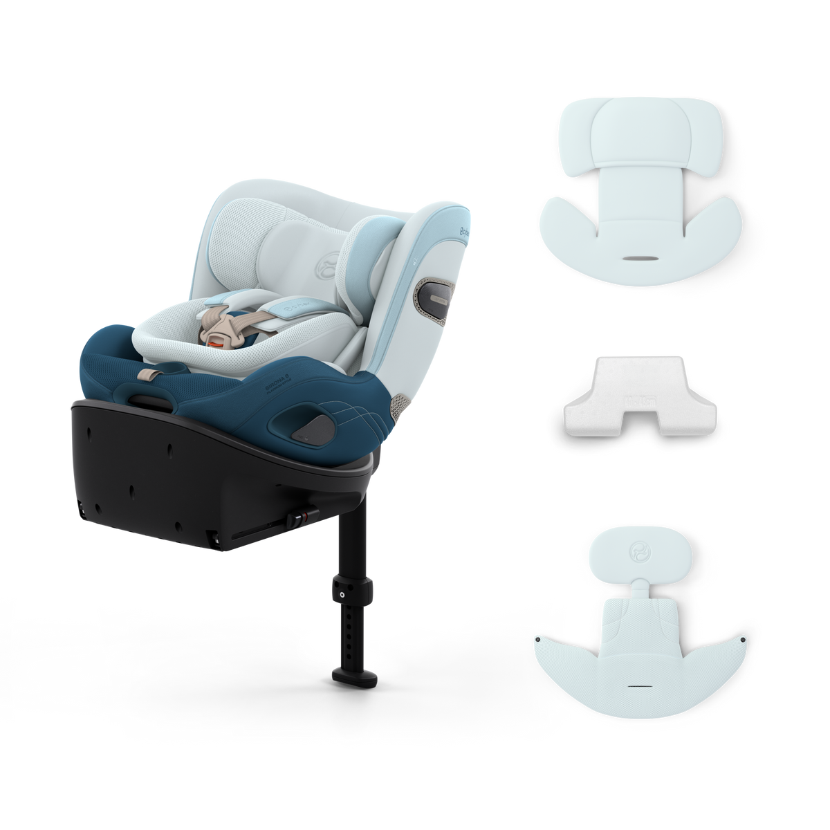Sirona S Neugeboreneneinlage Opal Blue | medium blue