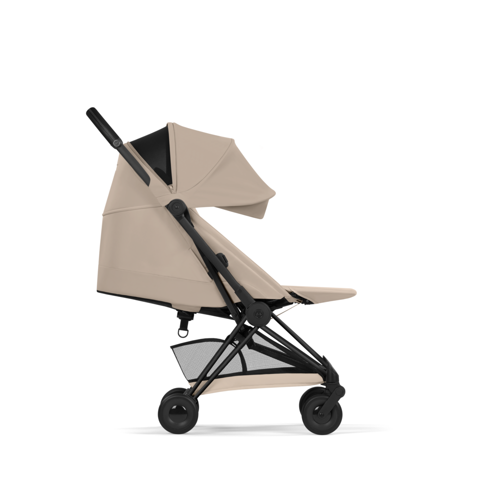 COŸA Comfort Matt Black incl. Babywanne faltbar Cozy Beige