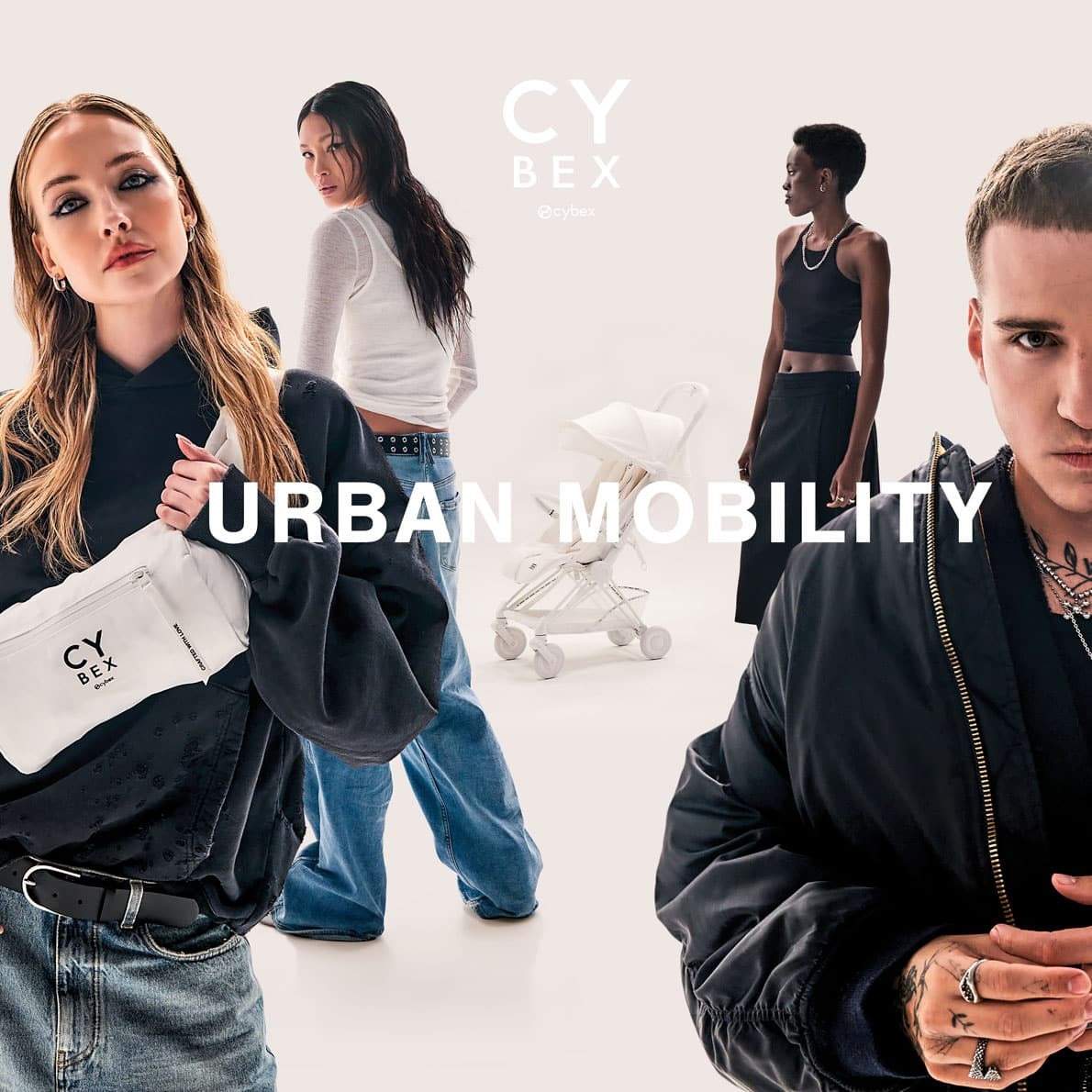 COYA Babytrage - White | Urban Mobility