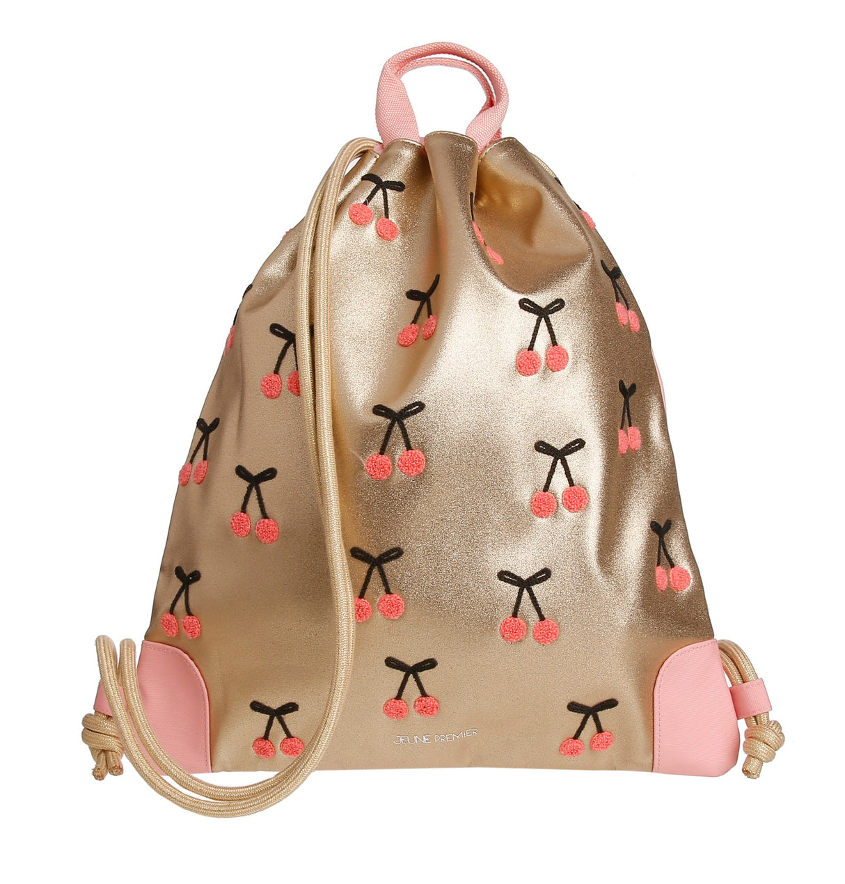 Turnbeutel - Cherry Pompon