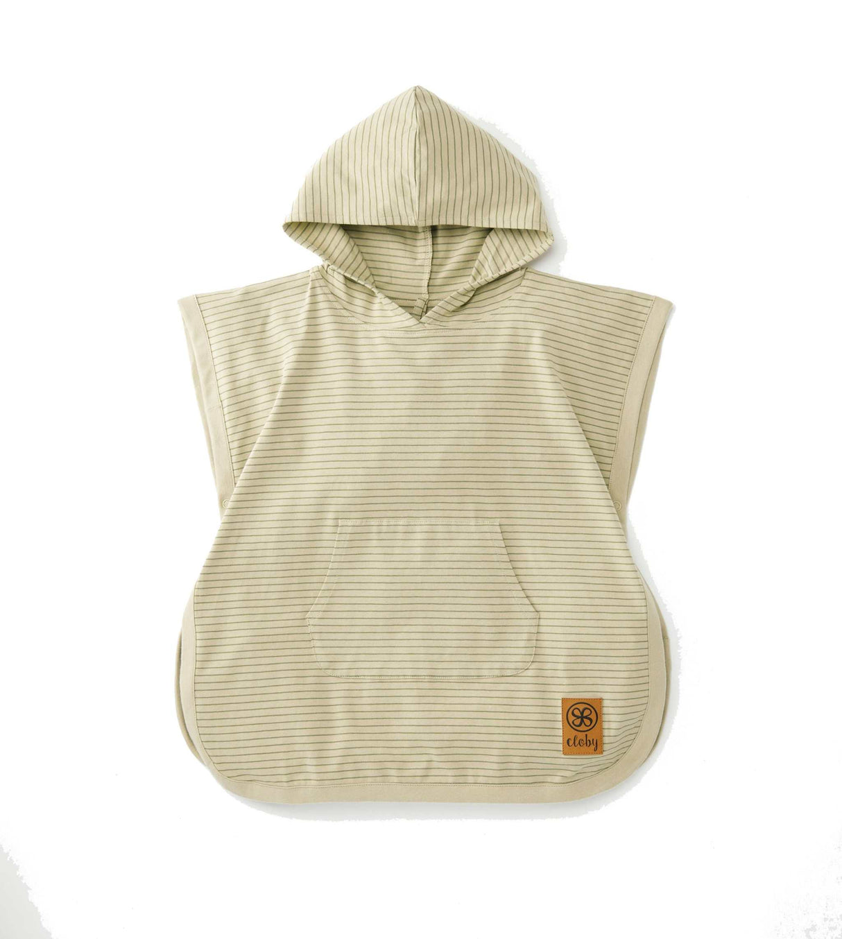 UV- Poncho Sandy Beach/ Olive 3-5 Jahre