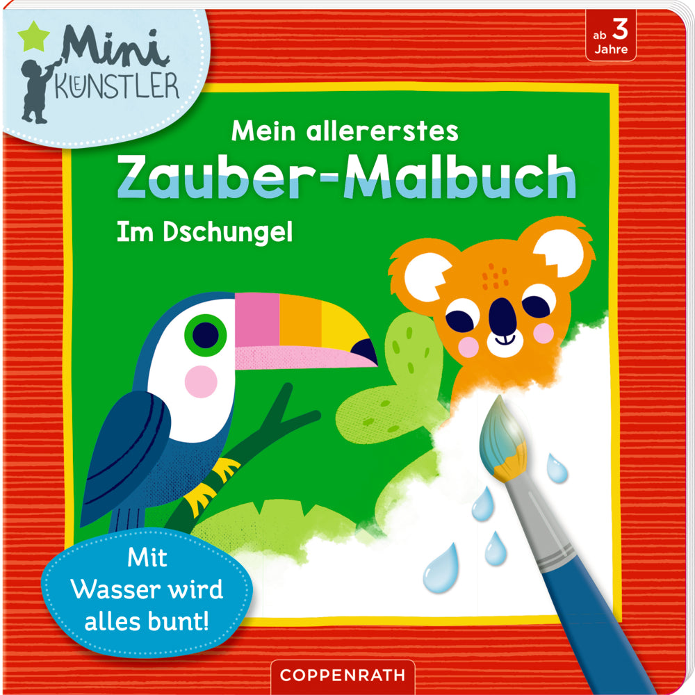 Mein allererstes Zauber-Malbuch Im Dschungel