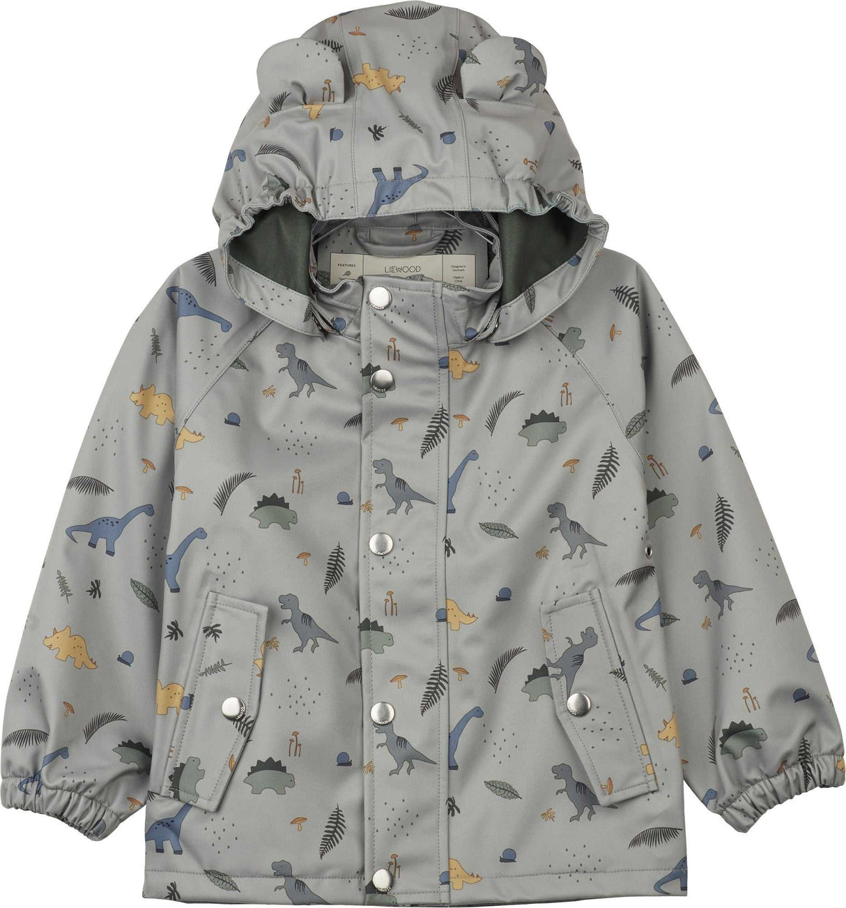 Regenanzug Dakota Softshell dino dove blue