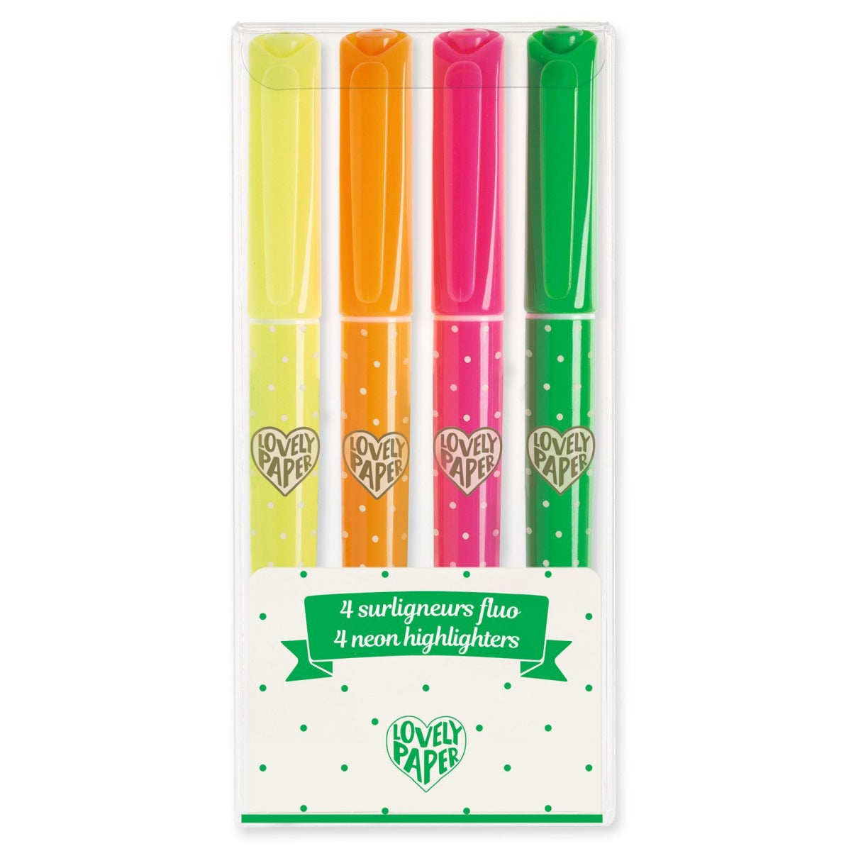 4 Neon Textmarker