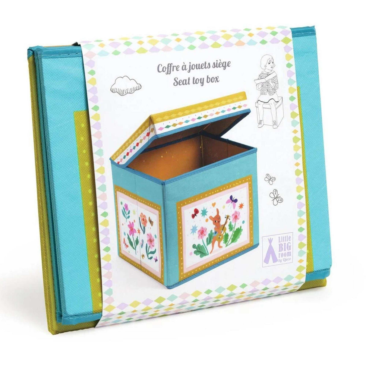 Spielzeugbox Wohnwagen