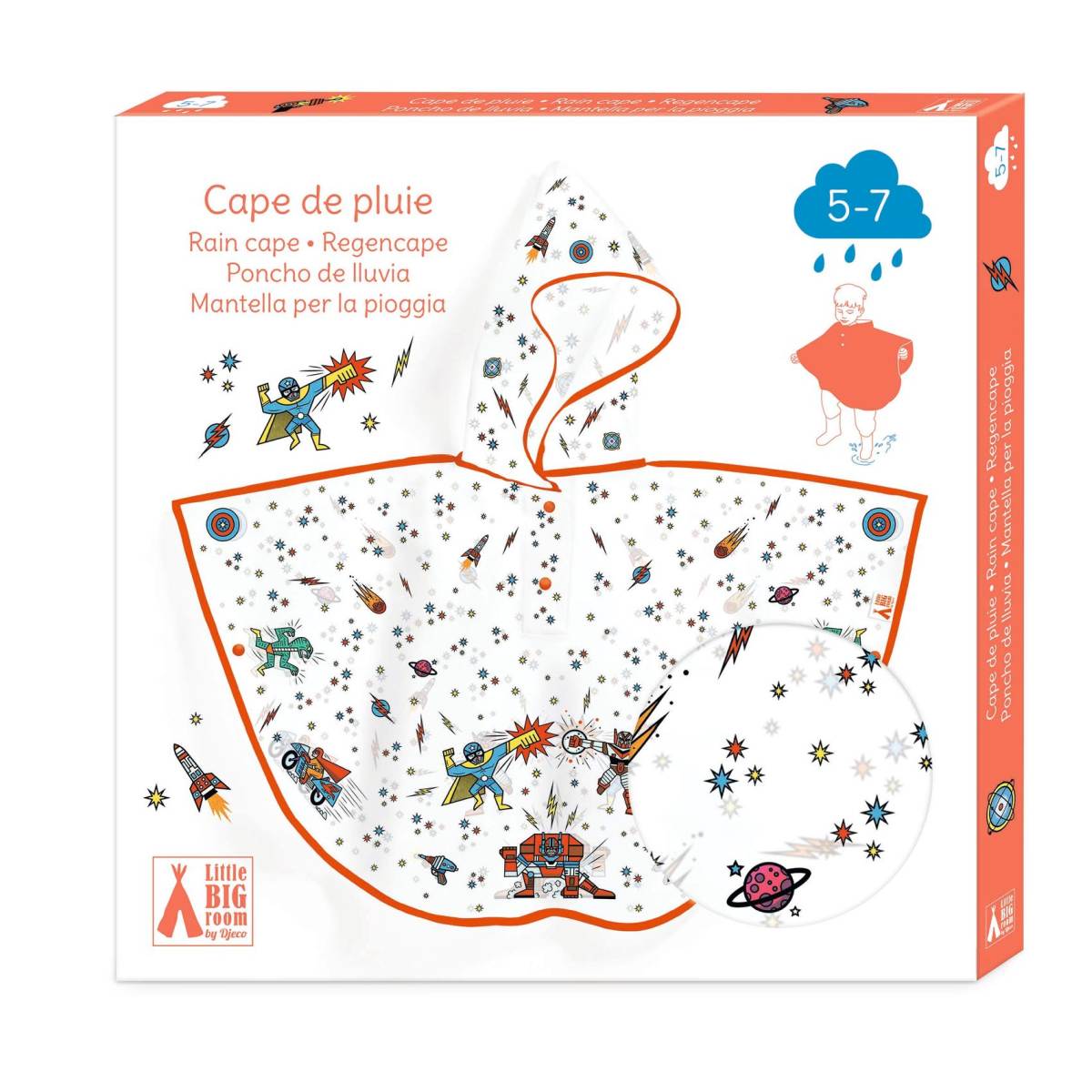 Regencape Superhelden - M