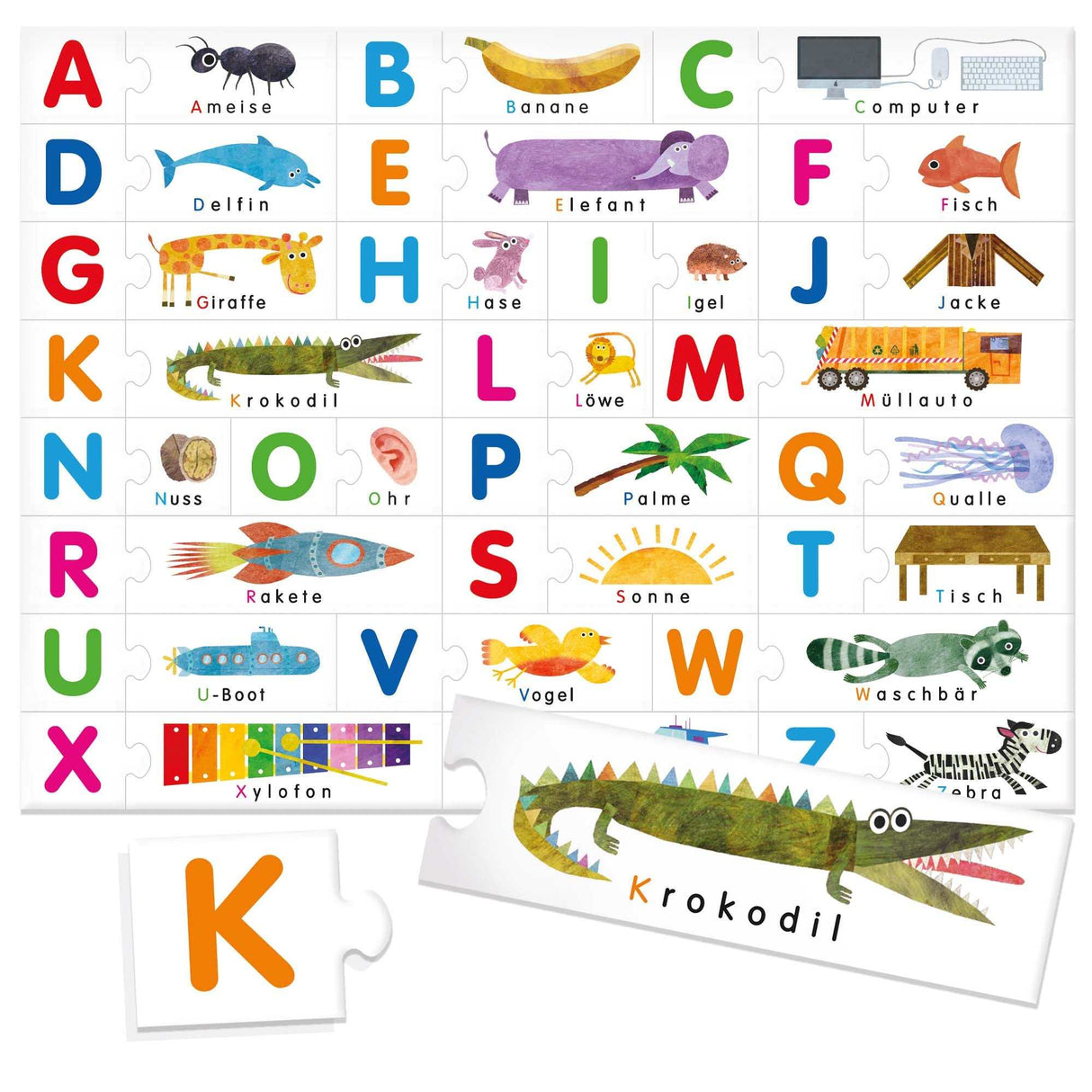 Montessori Fühl-ABC