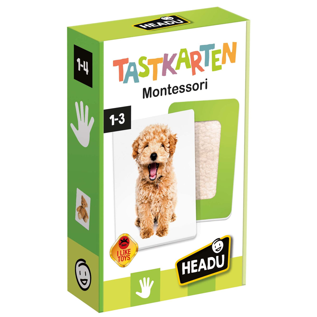 Tastkarten Montessori Lernkarten für taktile Oberflächen und Klassifizierungsspiel für Kinder 1-4 Jahre