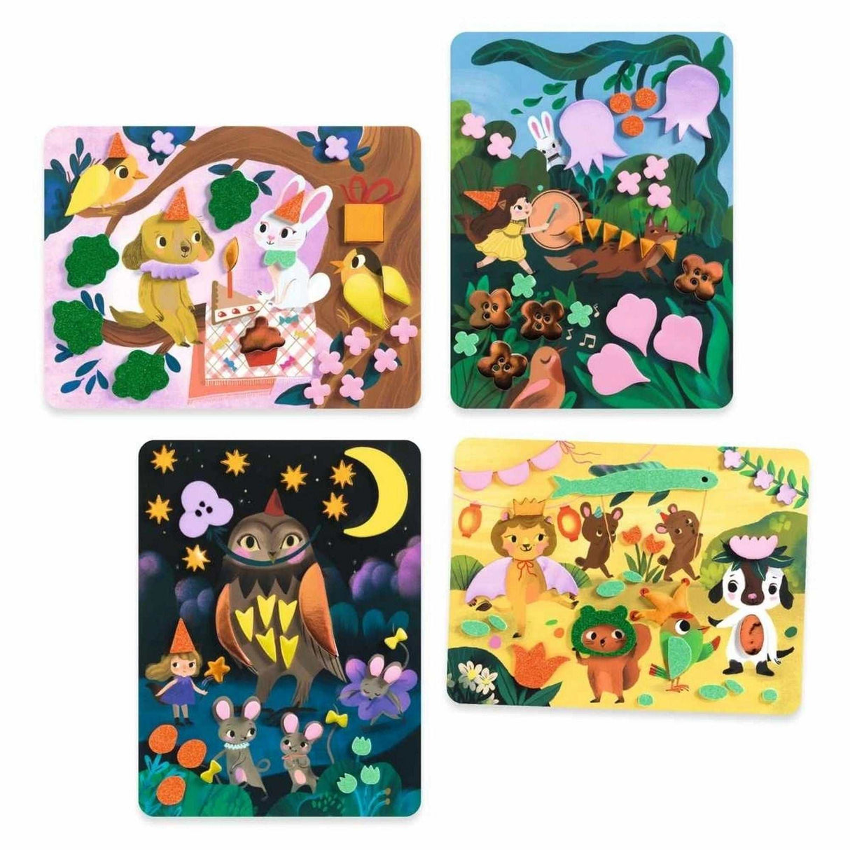 Collage - Glitzerparty