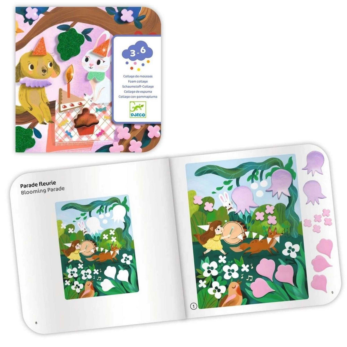 Collage - Glitzerparty