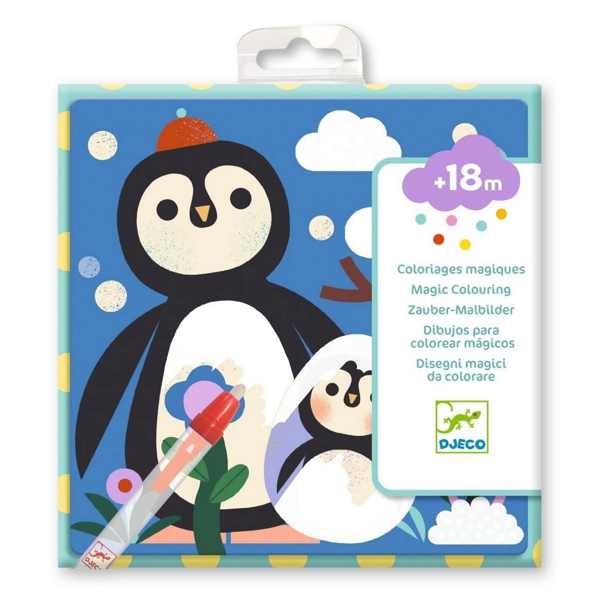 Magisches Ausmalen - Babytiere aus aller Welt