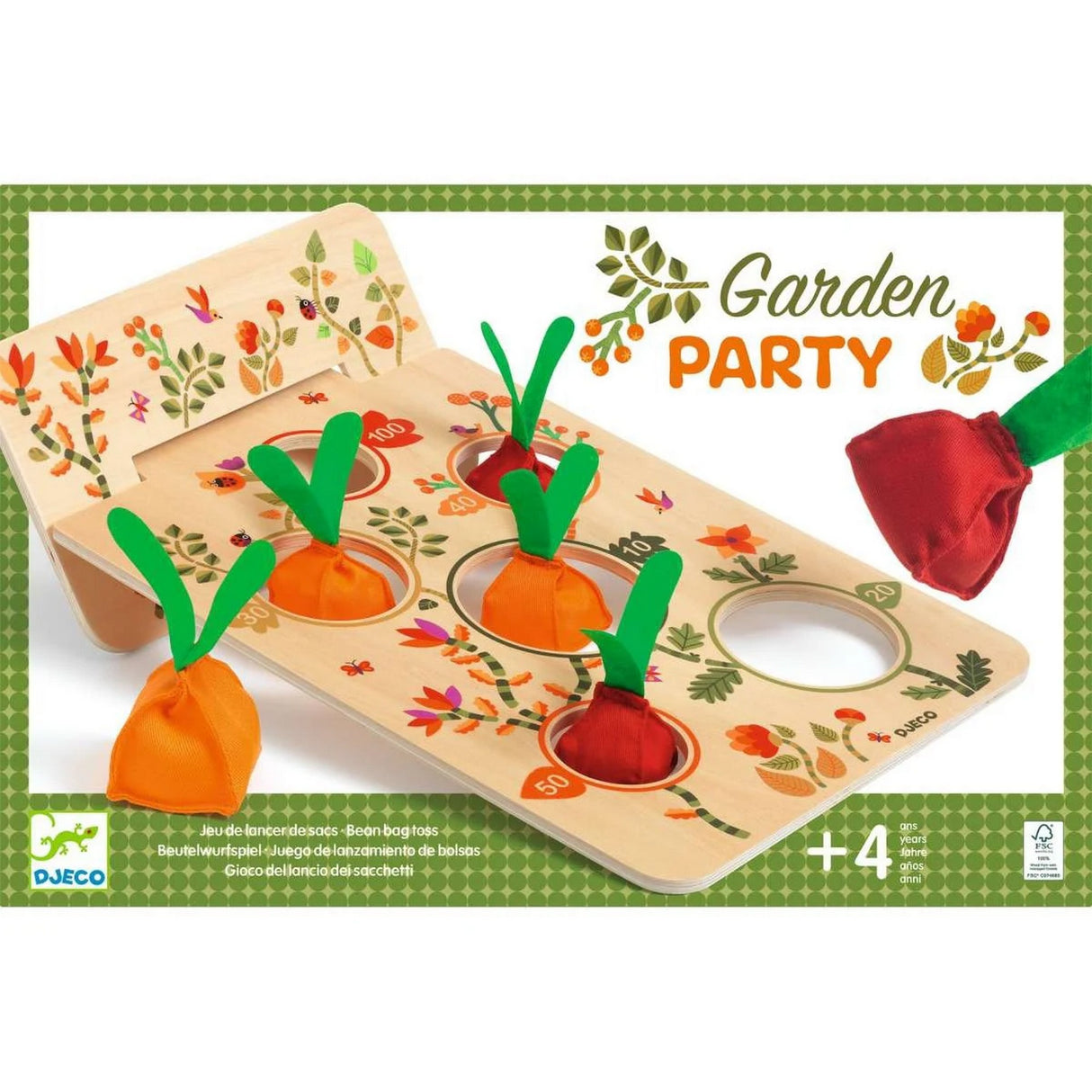Wurfspiel: Garten Party