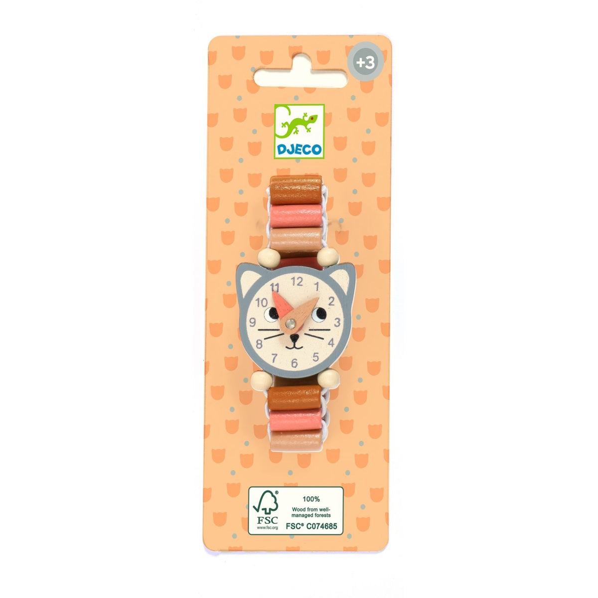 Kleine Armbanduhr Katzen (1 Stück)