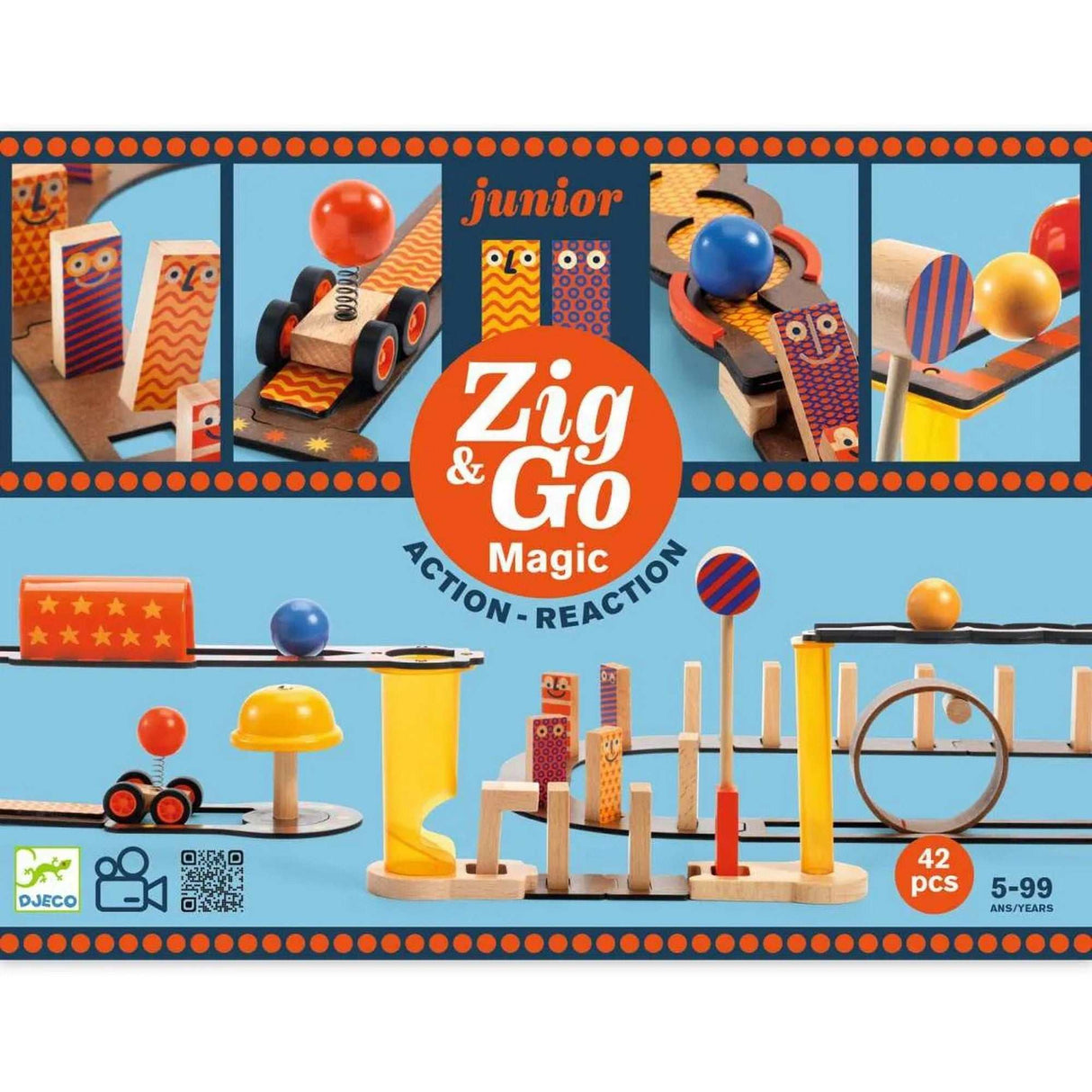 Zig & Go Junior - Magic 42 Teile