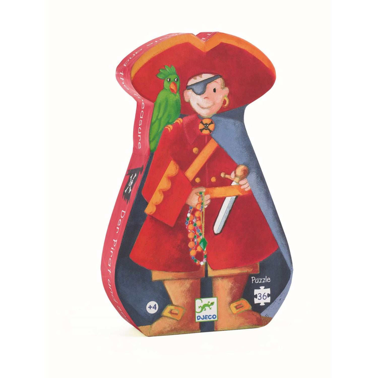 Formen Puzzle: The pirate and his treasure