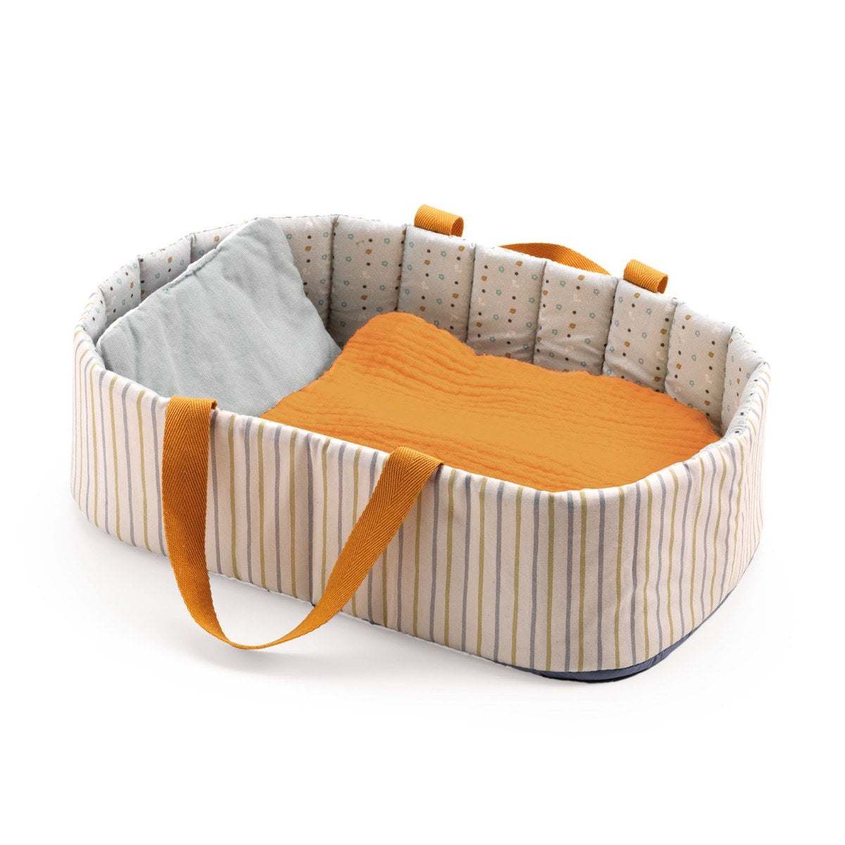 Puppentragetasche Blue Lines