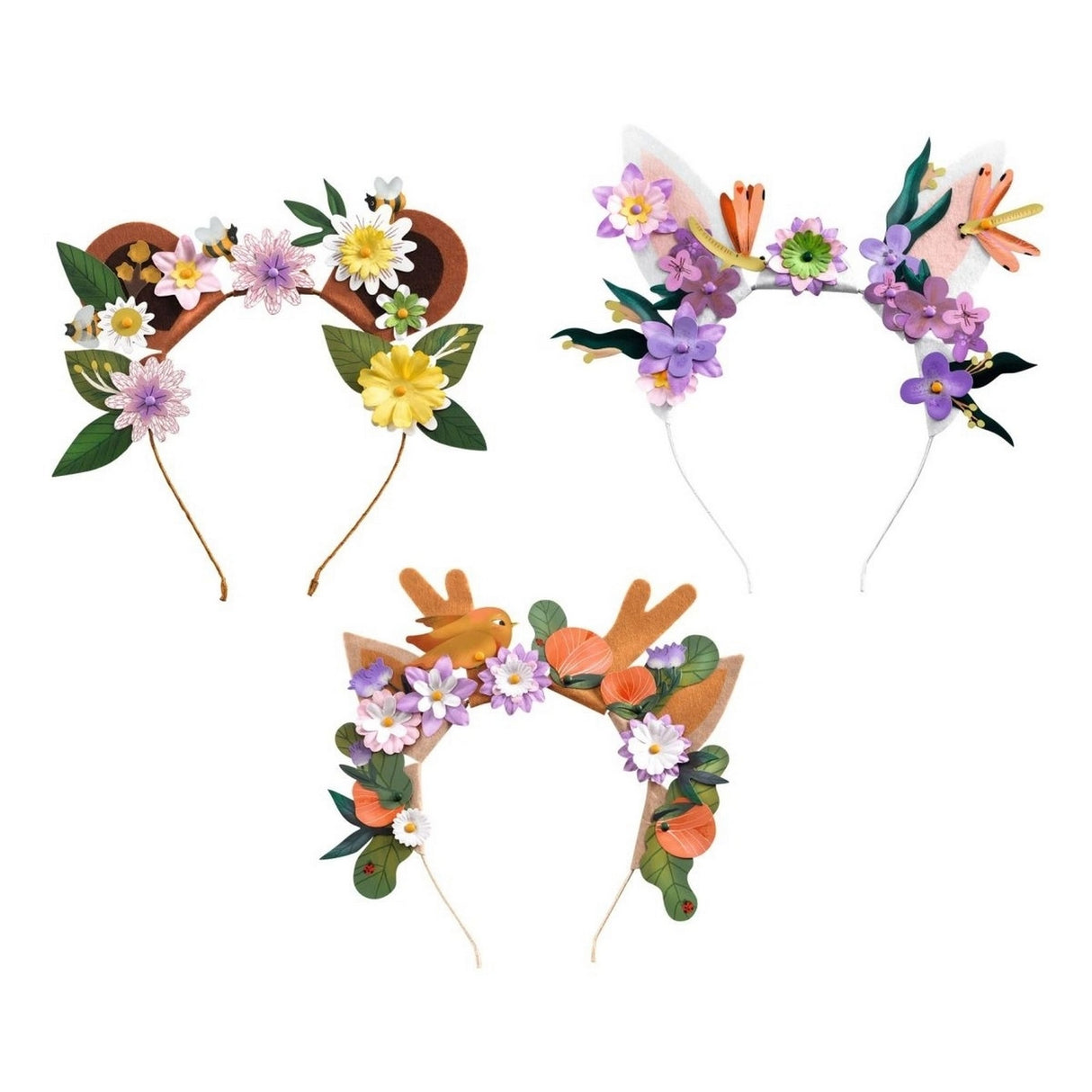 DIY: Haarreif Flower Friends