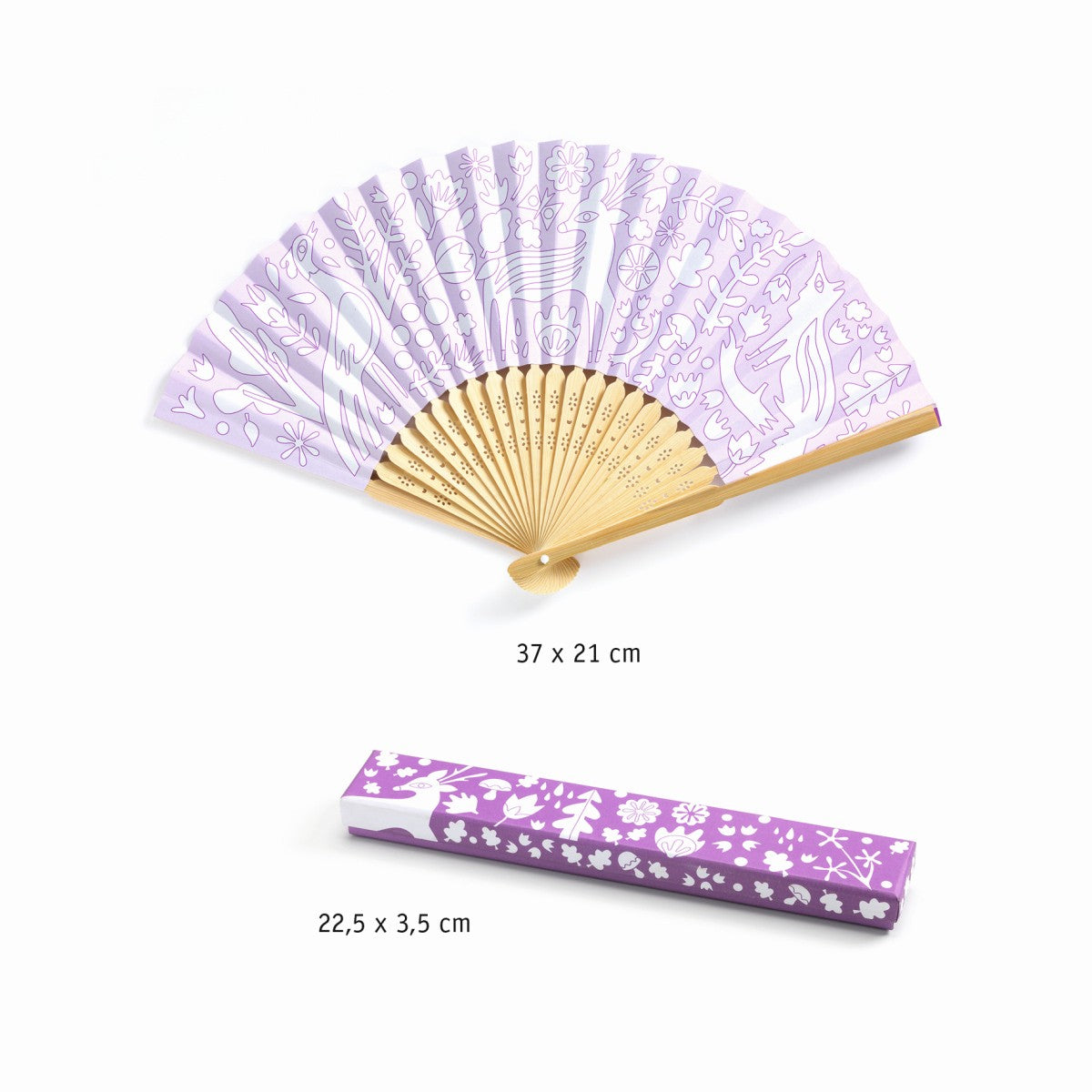 Do it yourself- Fächer Woodland beauty