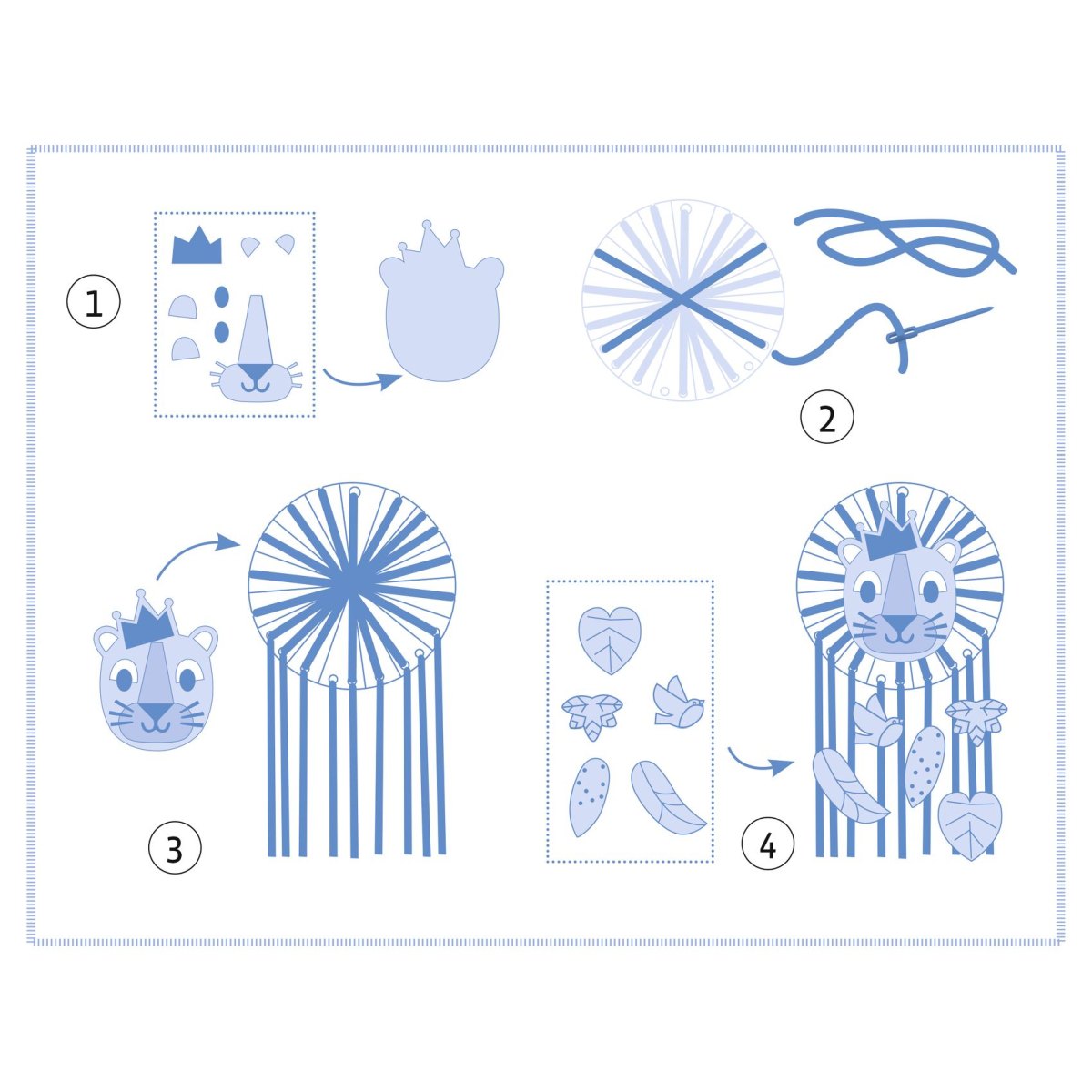 DIY: Traumfänger Löwe