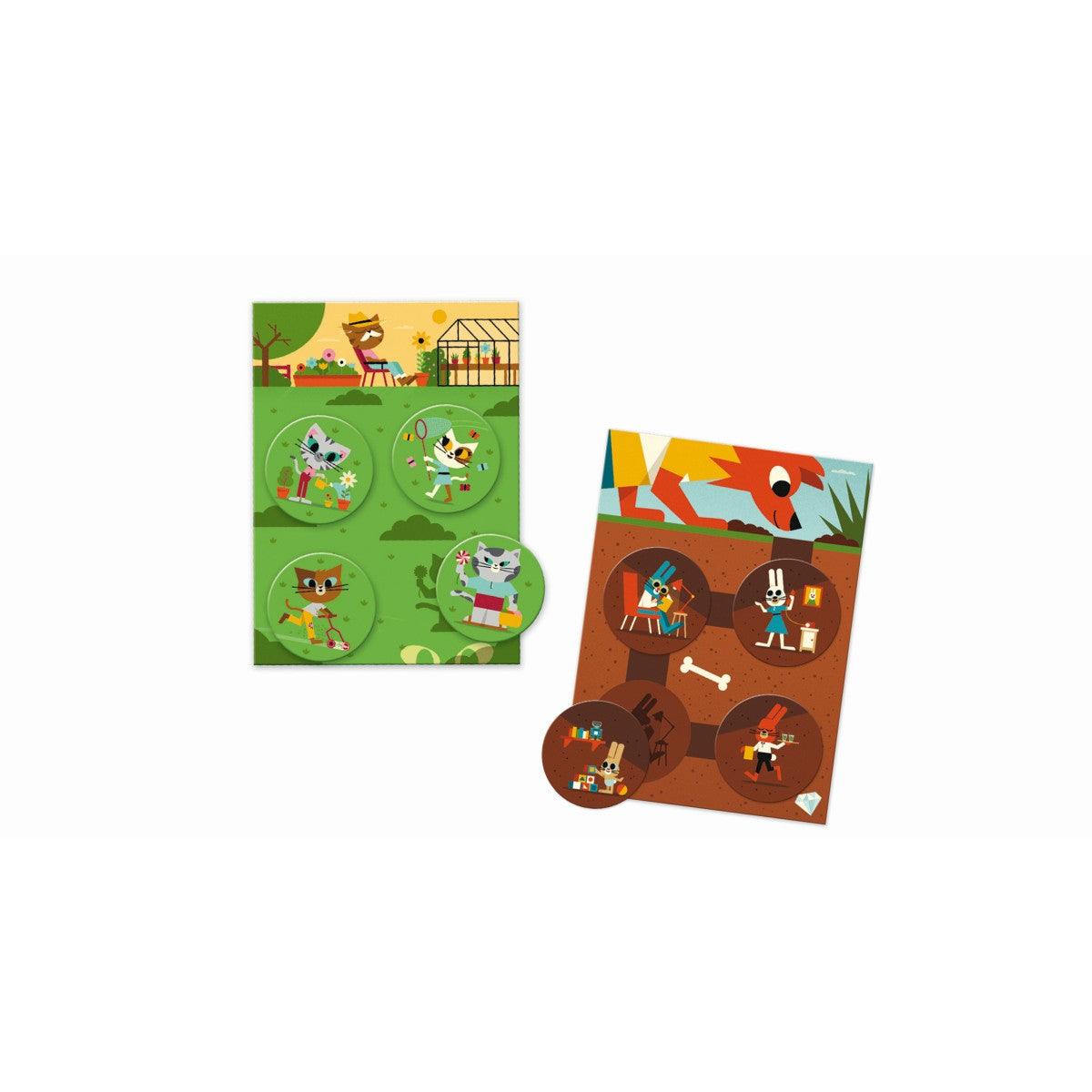 Lernspiele: Lustige Tiere