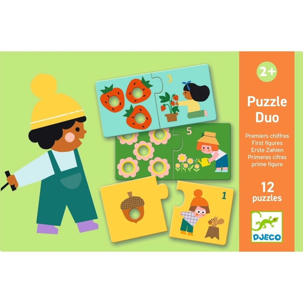 Lernspiel: Puzzle Duo: Erste Zahlen