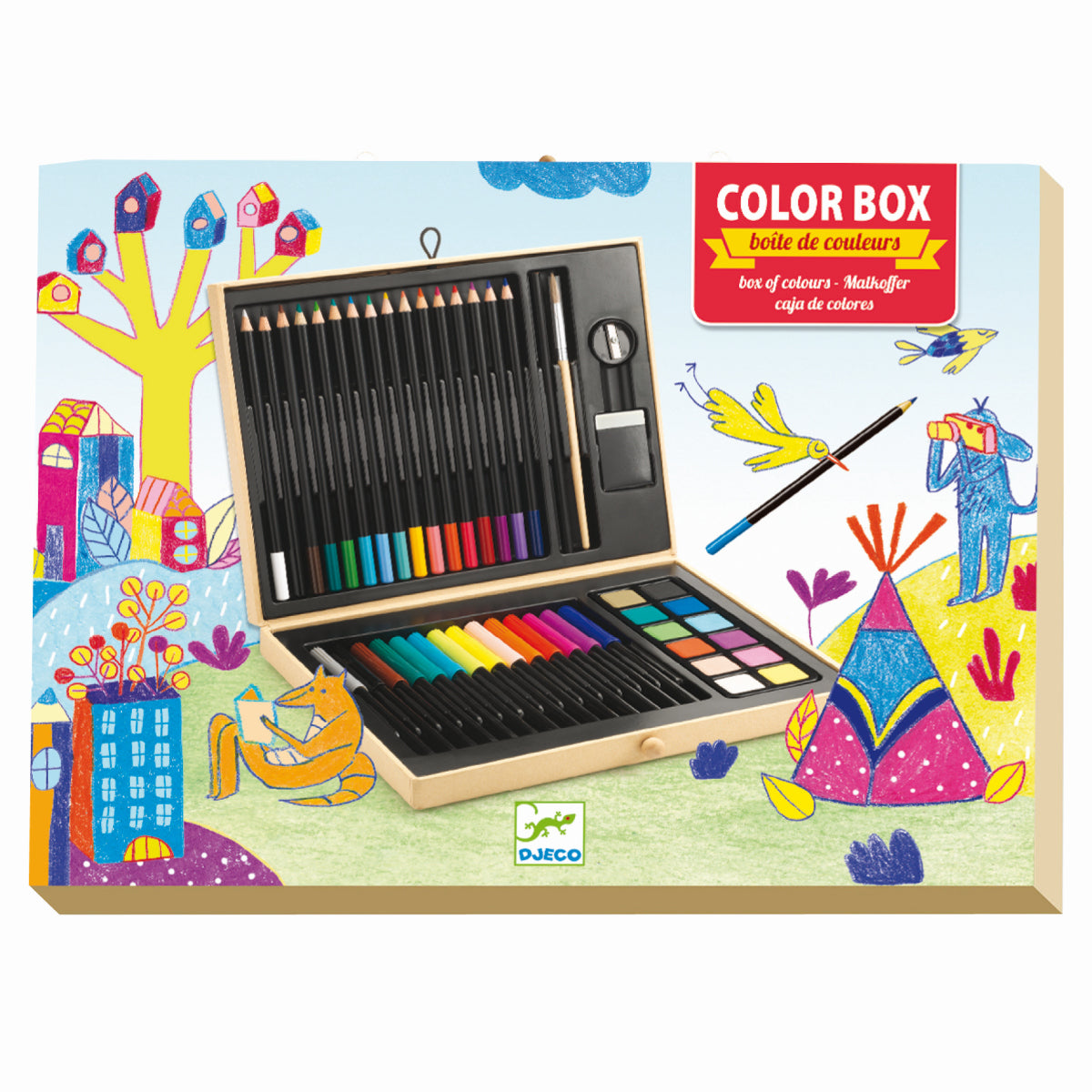 Farben: Malstifte Box